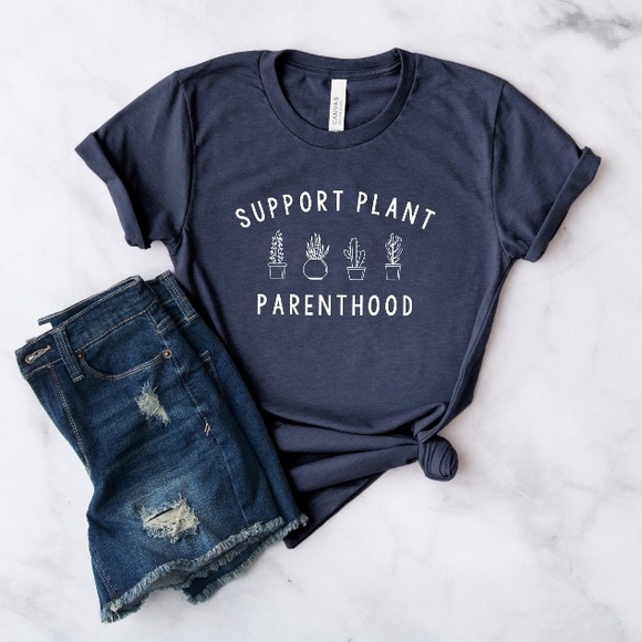 Support Plant Parenthood Shirt • Made to order 🧵 - Picture 2 of 8